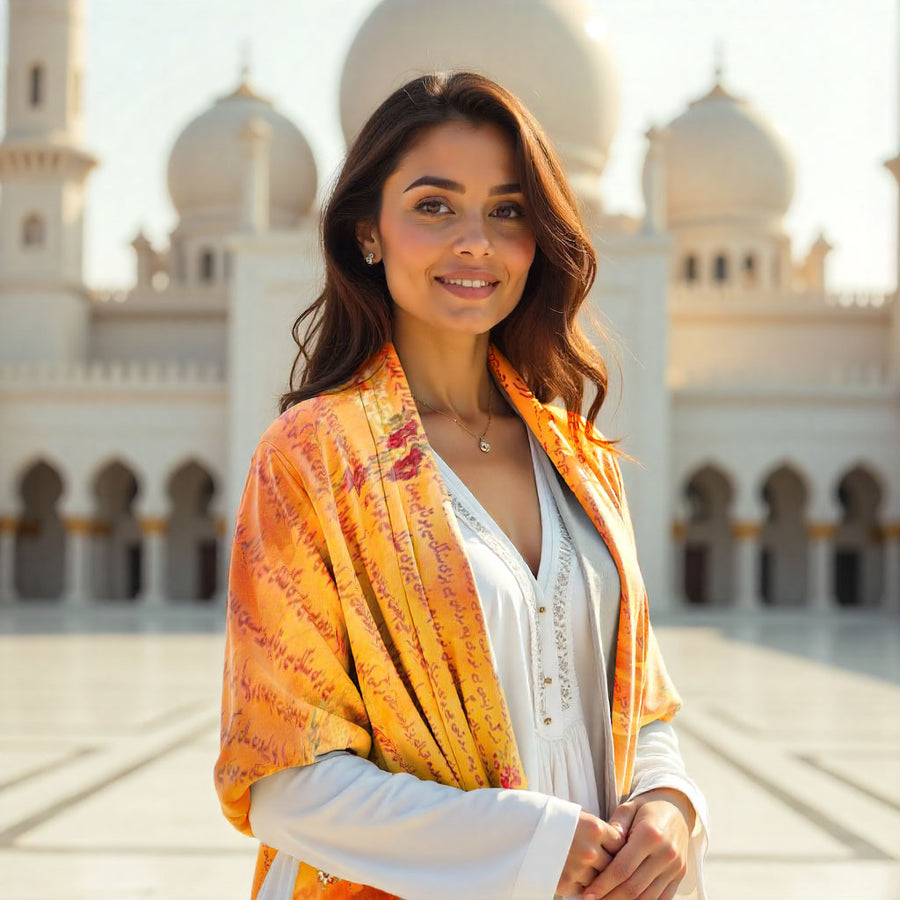 Nargis - Silk Scarf
