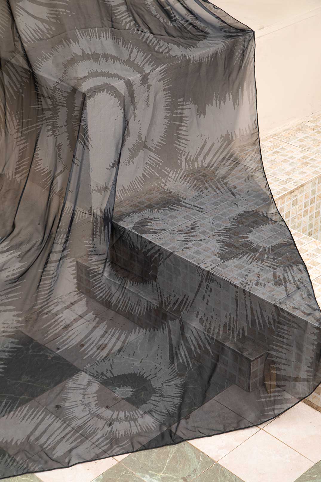 Gray Matters - Silk Dupatta