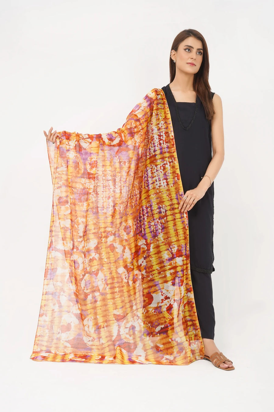 Carnelian -Manar Dupatta