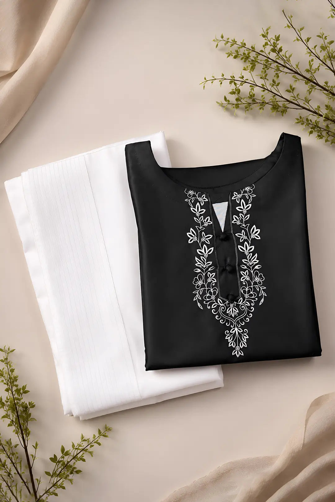 SHORT PRINTED KURTI WITH FARSHI SHALWAR