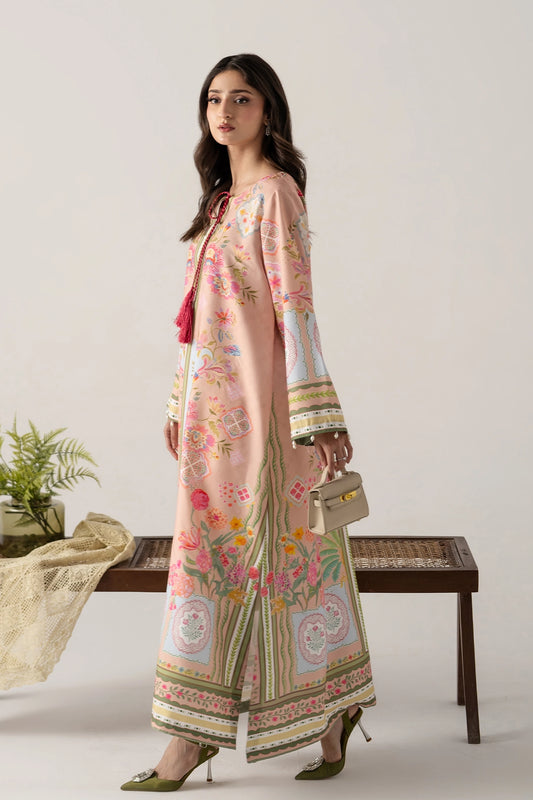 PEACH RELAXED KAFTAN