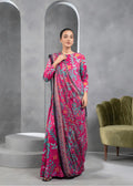Fuschia - Pre Draped Saree