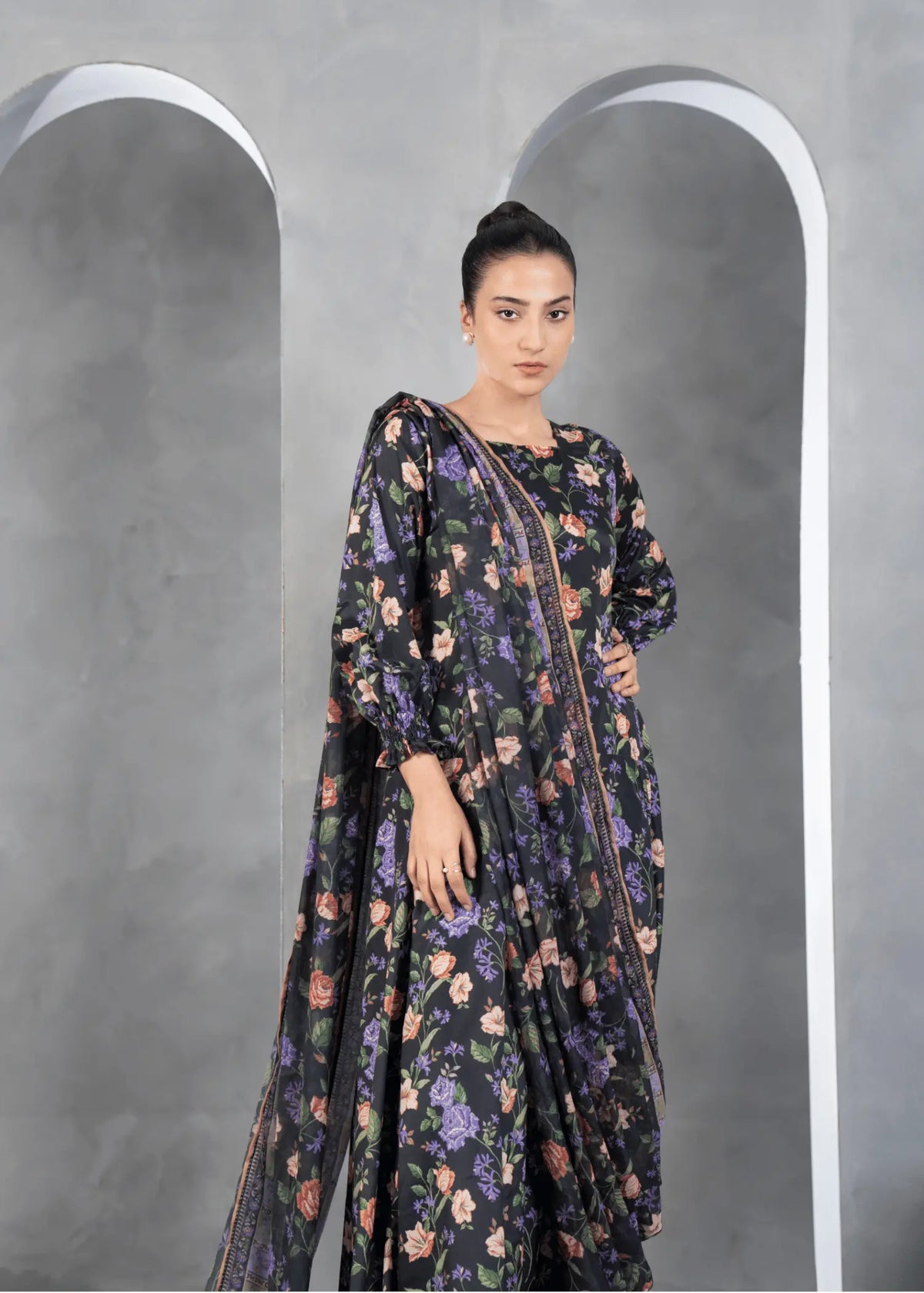 Hyacinth - Pre Draped Saree