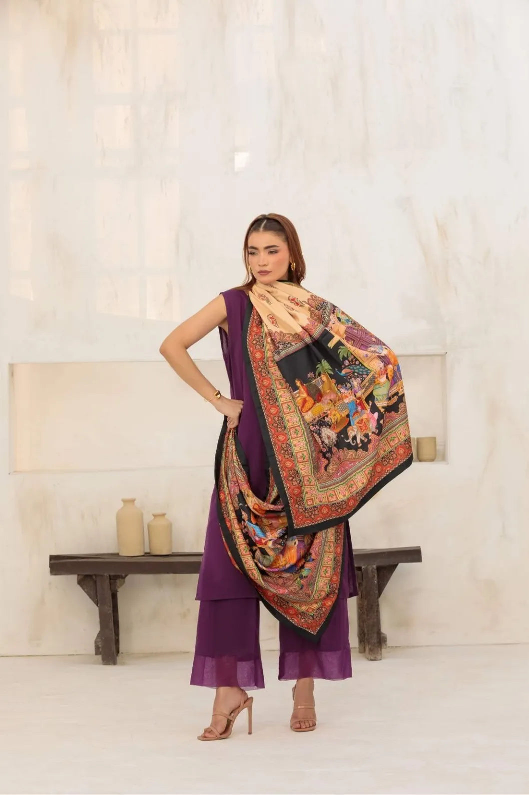 Mayuri- Winter Shawl