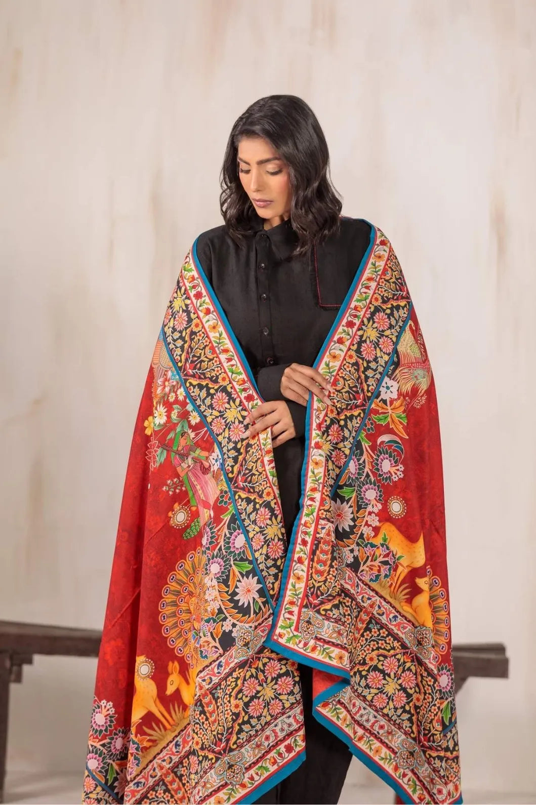 Marjan- Winter Shawl
