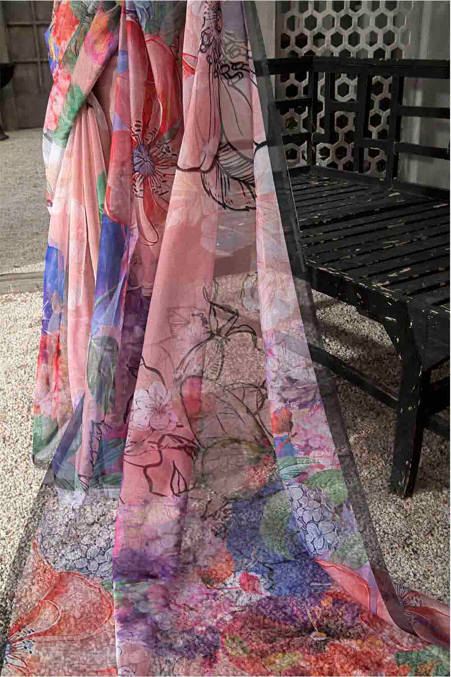 Pink Panache Saree