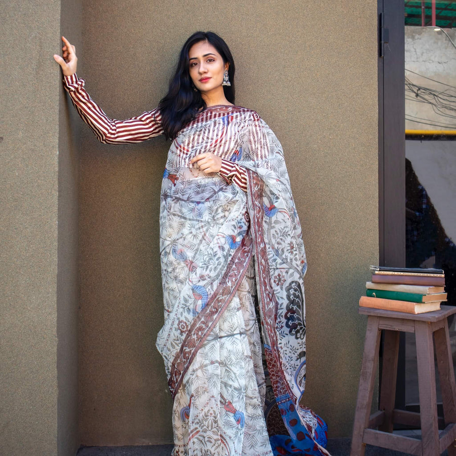 Fusion Soda Saree | Kar9 - Zaymal