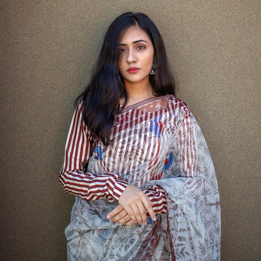 Fusion Soda Saree | Kar9 - Zaymal