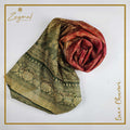 Ombre Pink Green Chunri - Zaymal