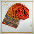Ombre Orange Chunri - Zaymal