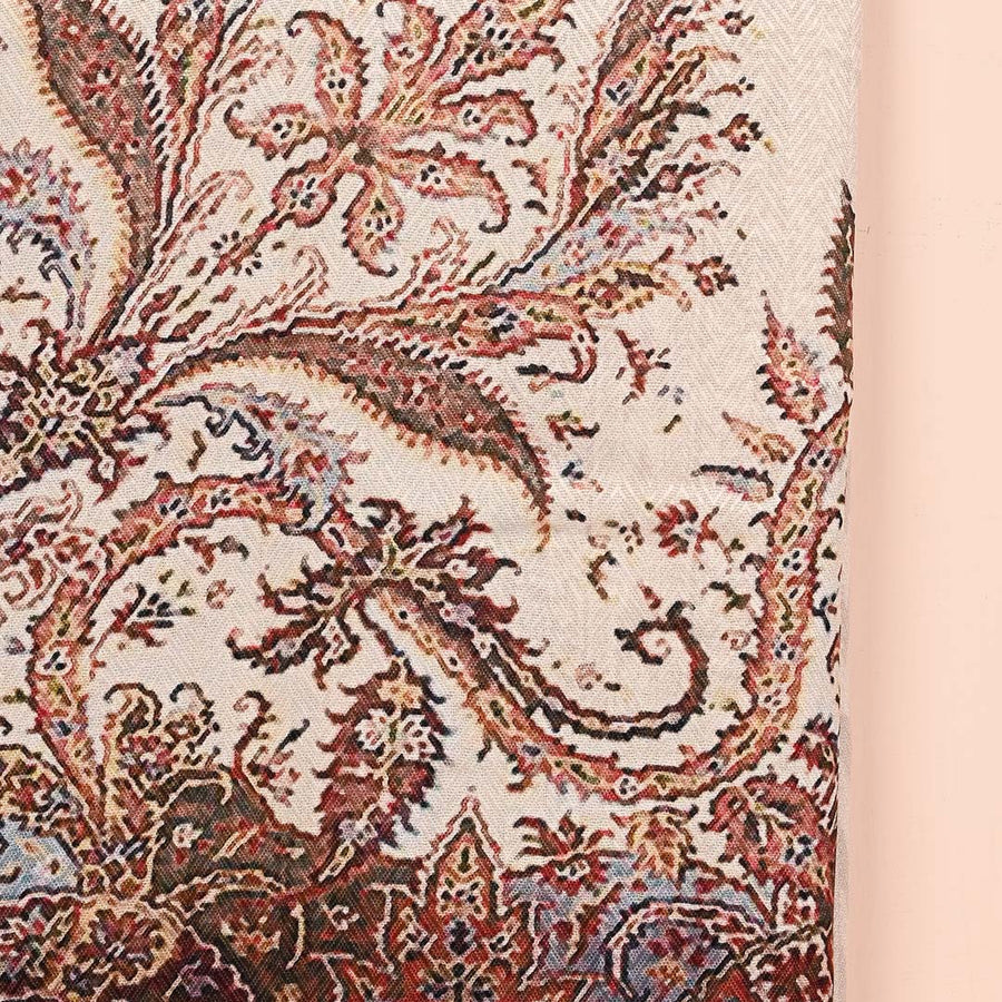 White paisley | DNSH210027 - Zaymal