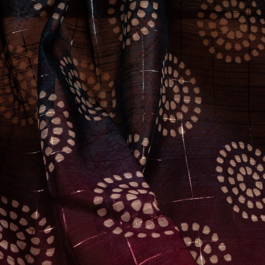 Purple Red Chunri