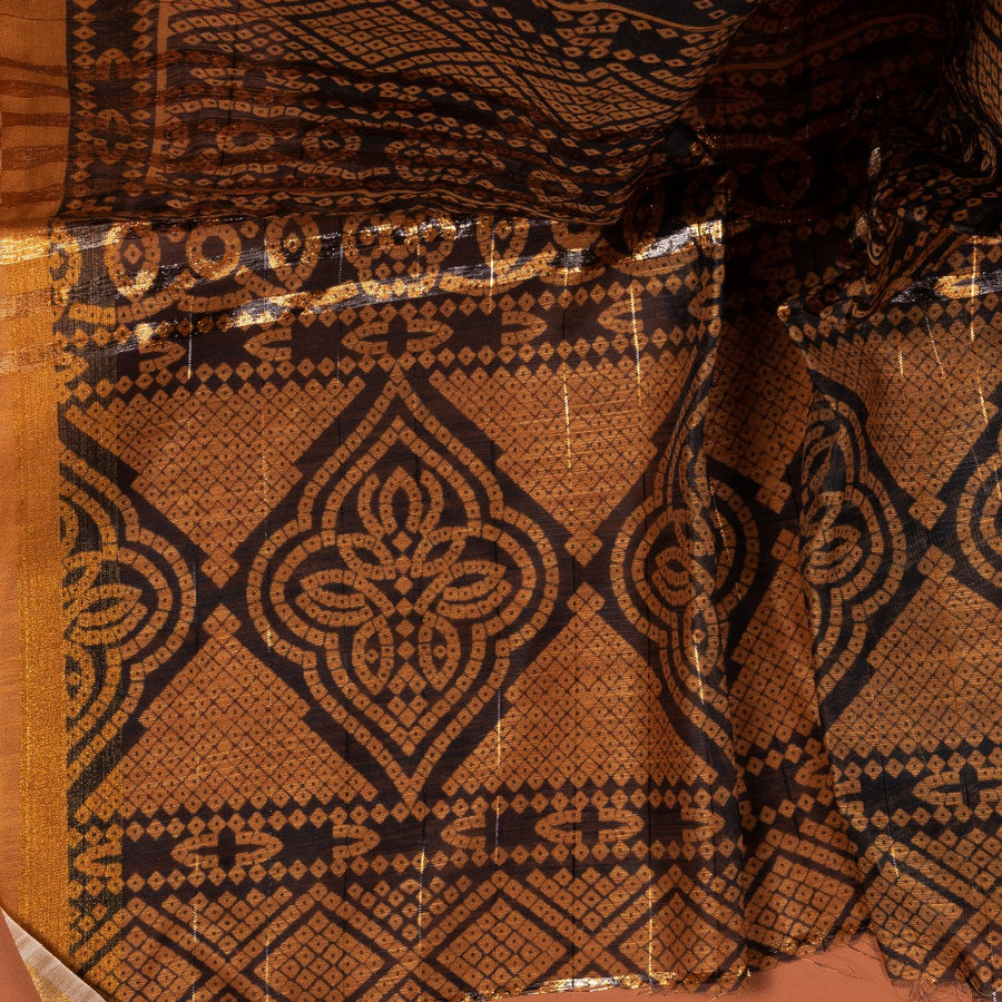Blue Mustard Chunri