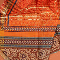 Ombre Orange Chunri