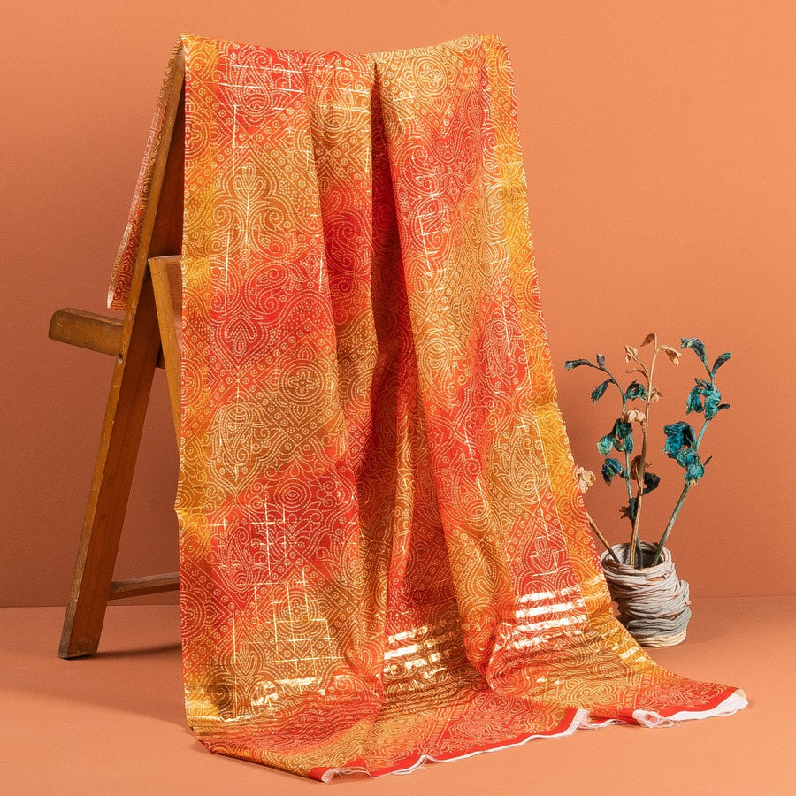 Diagonal Stripes Chunri