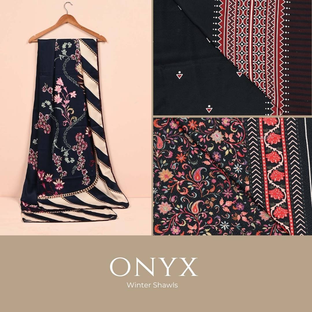 Onyx | Winter Shawls