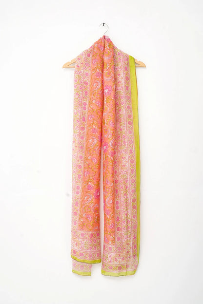 Coral  -Manar Dupatta