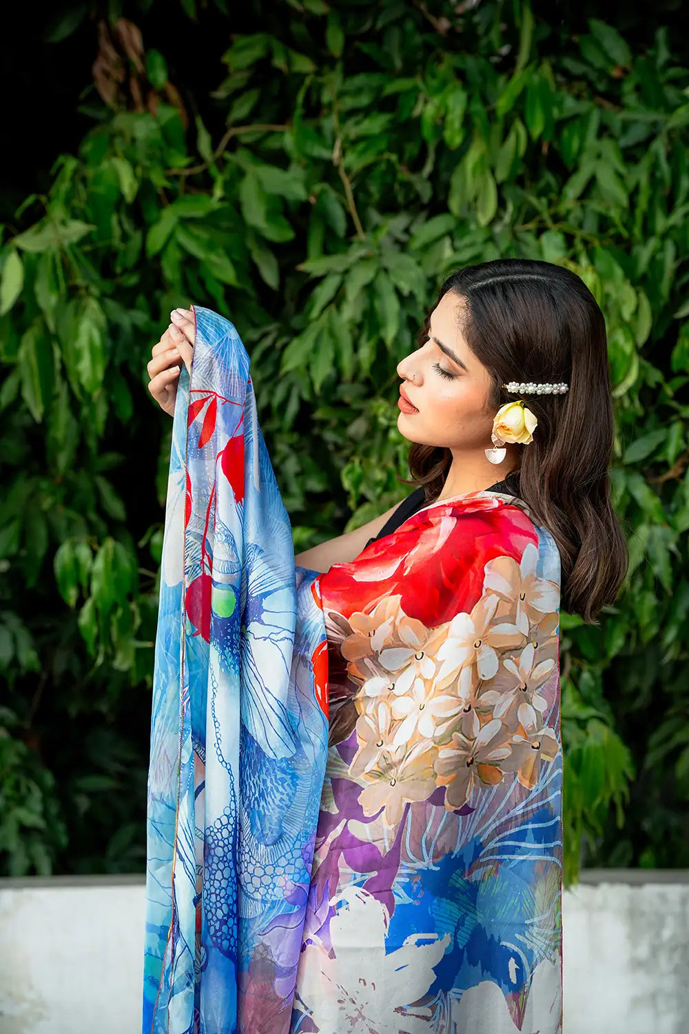 Fleur - Silk Dupatta