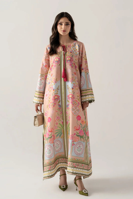 PEACH RELAXED KAFTAN