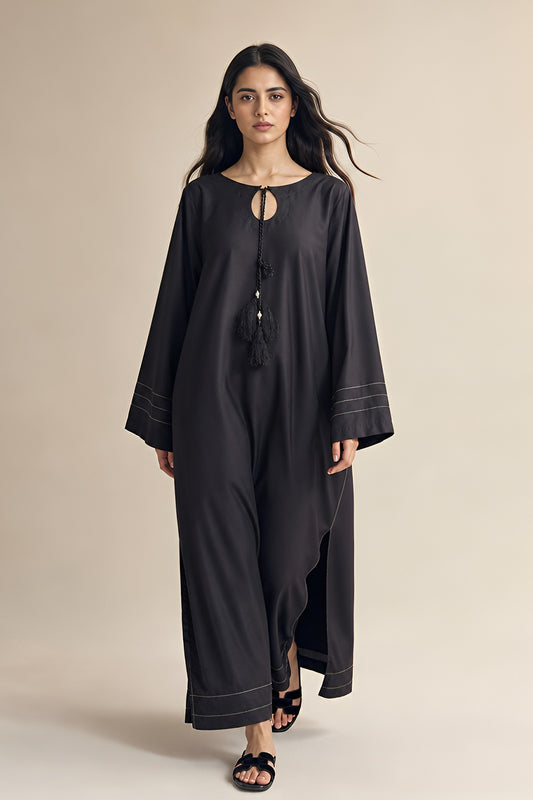 RELAXED FIT LONG SHIRT WITH TROUSERS