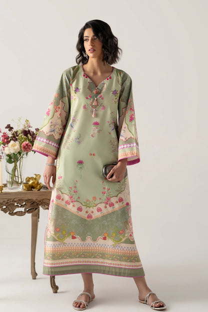 SAGE GREEN RELAXED KAFTAN