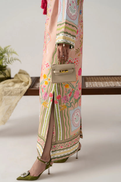 PEACH RELAXED KAFTAN