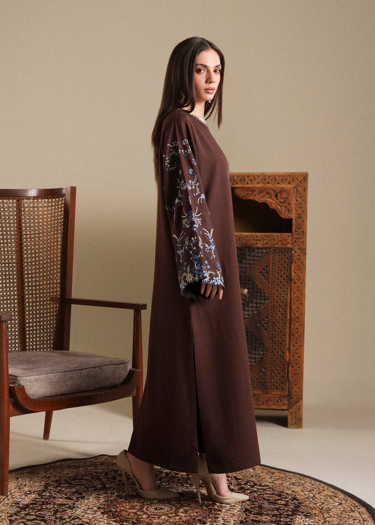 Cocoa  Karandi 2-Piece Set