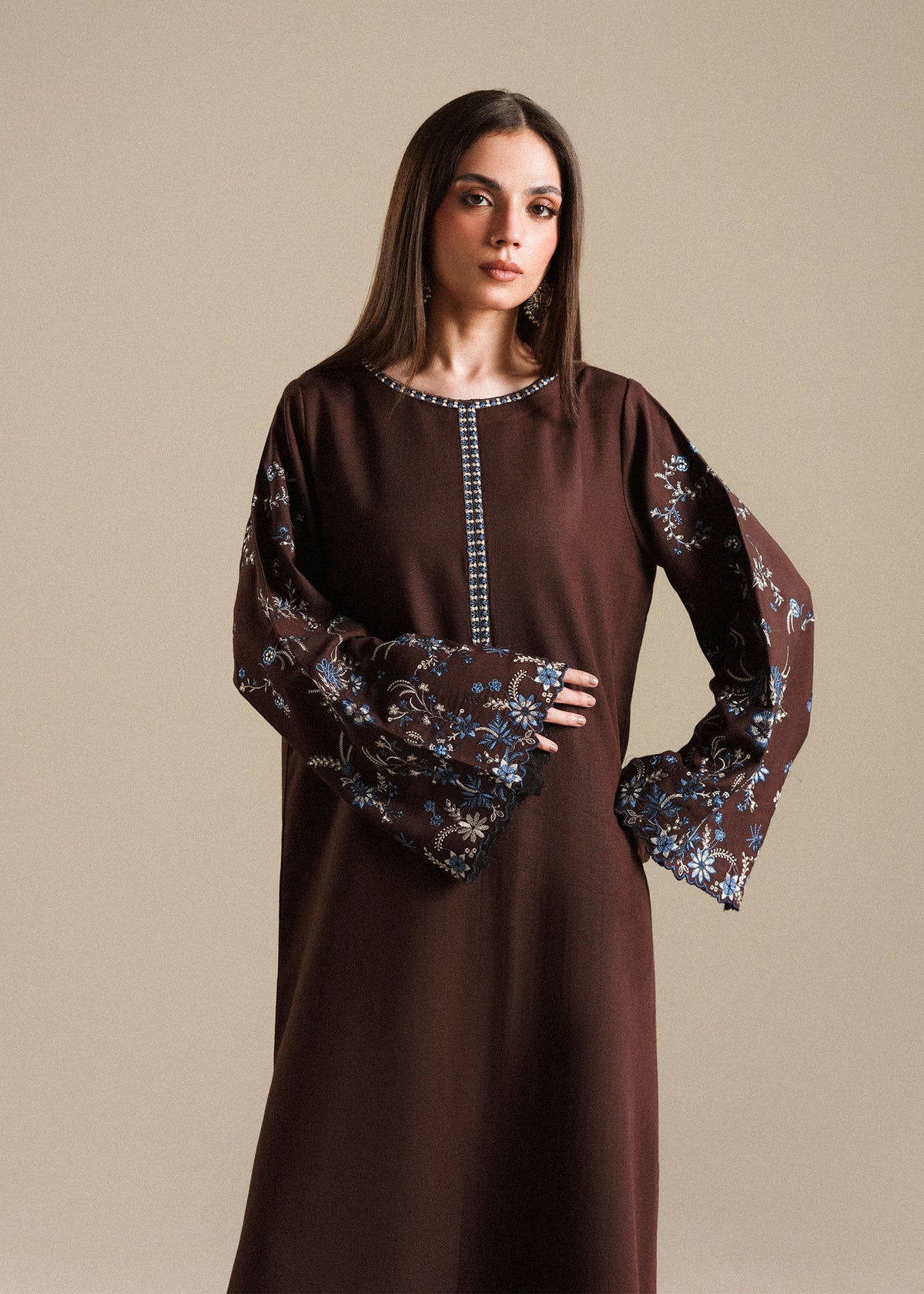 Cocoa  Karandi 2-Piece Set