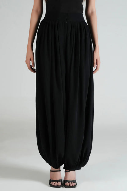 BLACK - BALLOON PANTS