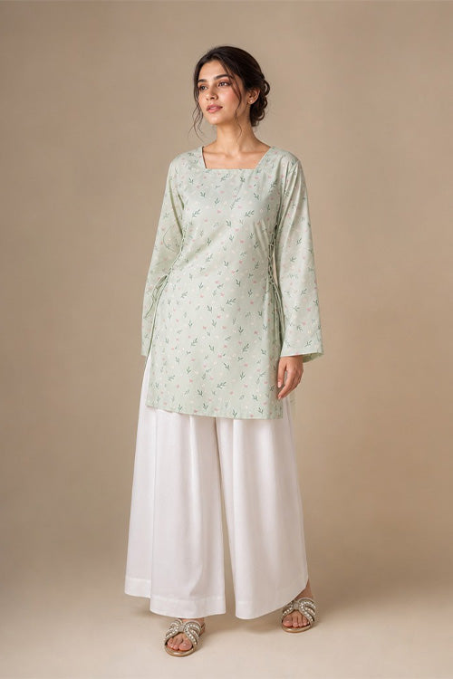 SIDE - TIE CORSET KURTI