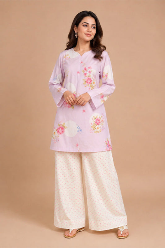 BLUSH PINK - LILAC COORD SET
