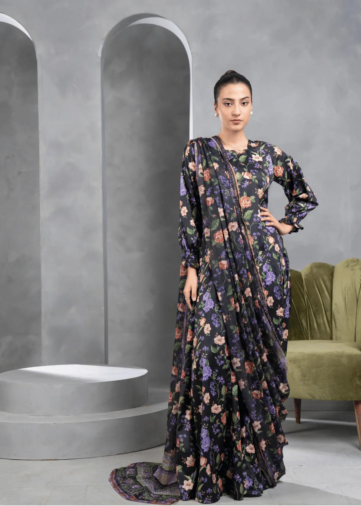 Hyacinth - Pre Draped Saree