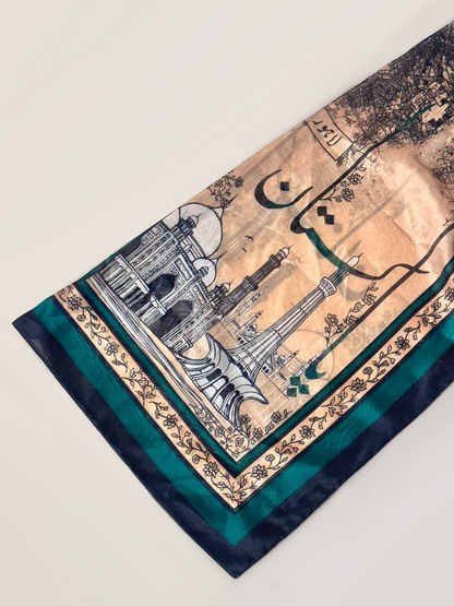 Sarzameen - Silk Scarf