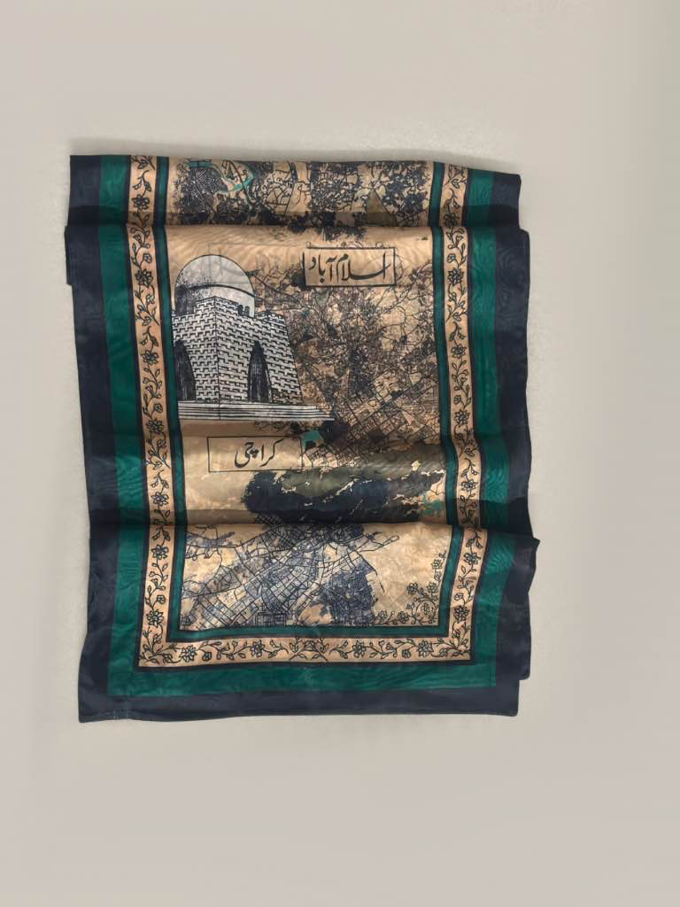 Sarzameen - Silk Scarf