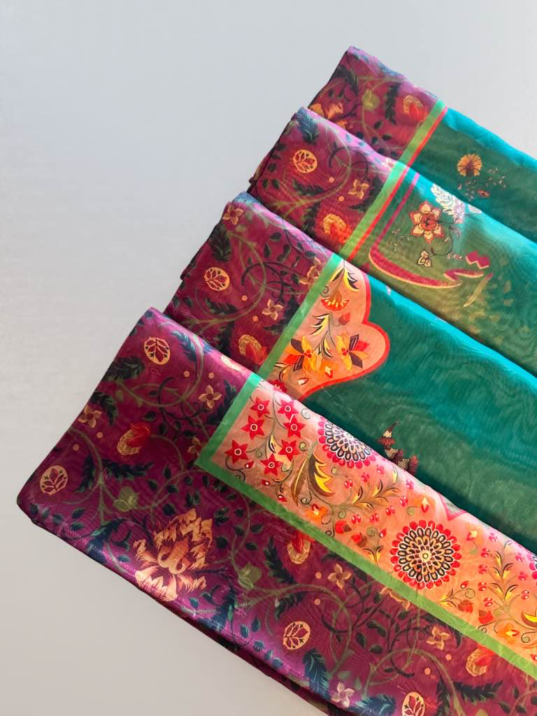 Umeed - Silk Scarf