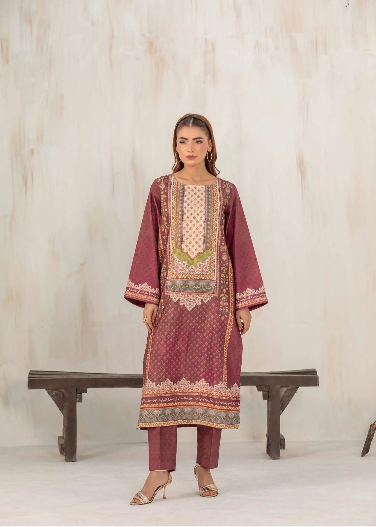 Sahiba- Rawsilk set