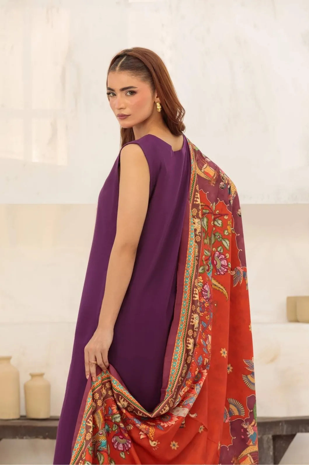 Mushk- Winter Shawl
