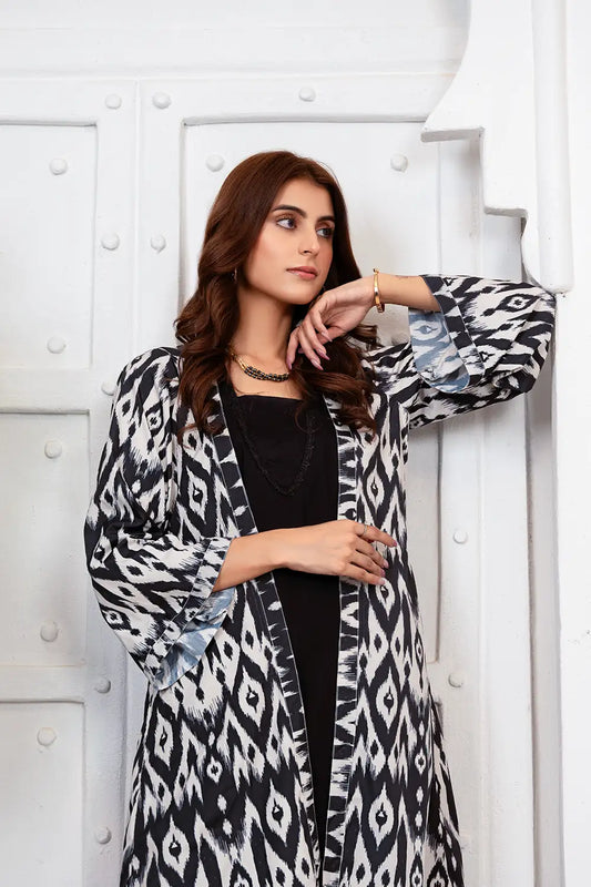 Monochrome Ikat