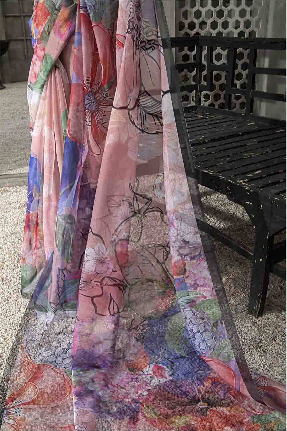 Pink Panache Saree