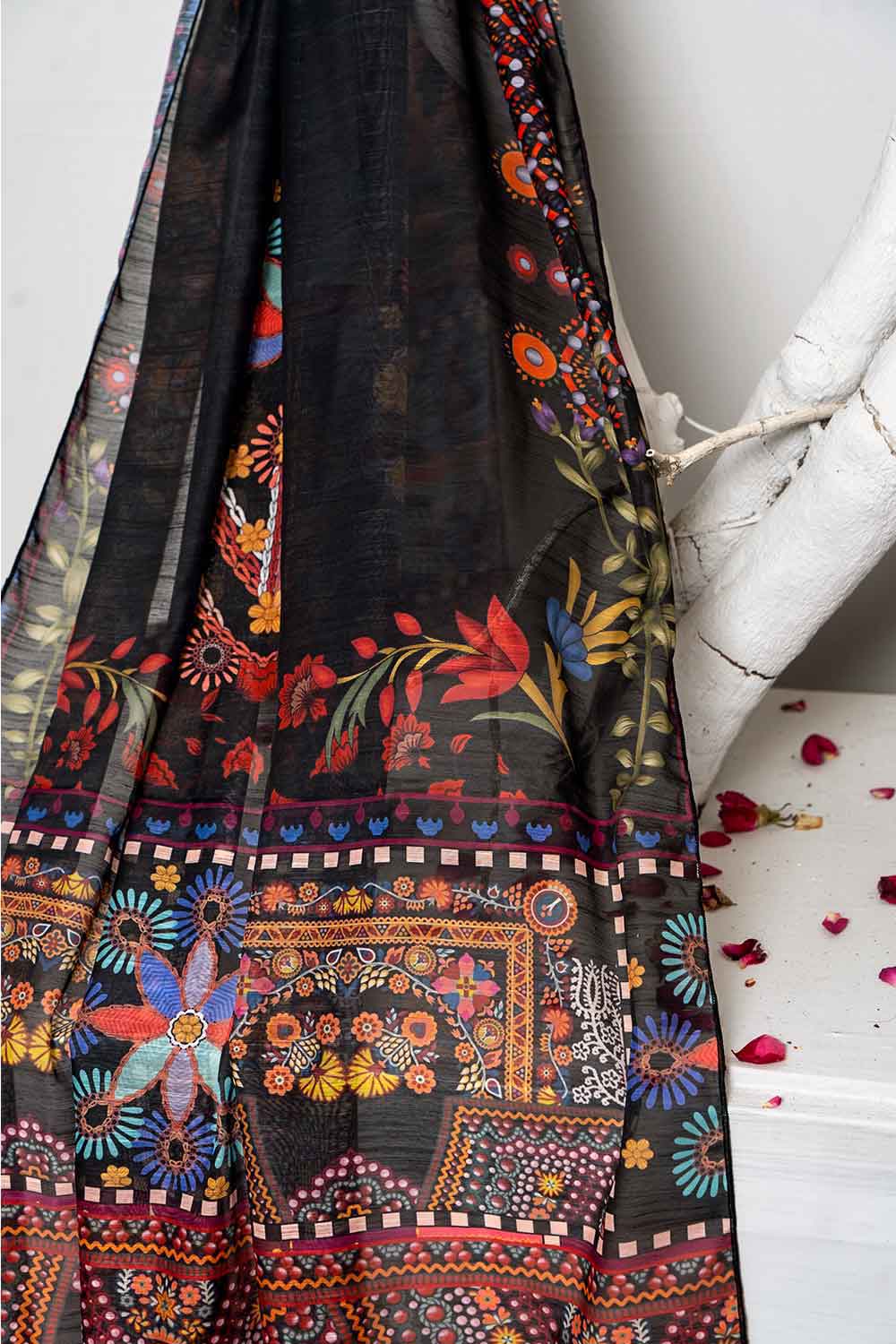 Black Montage - Dupatta