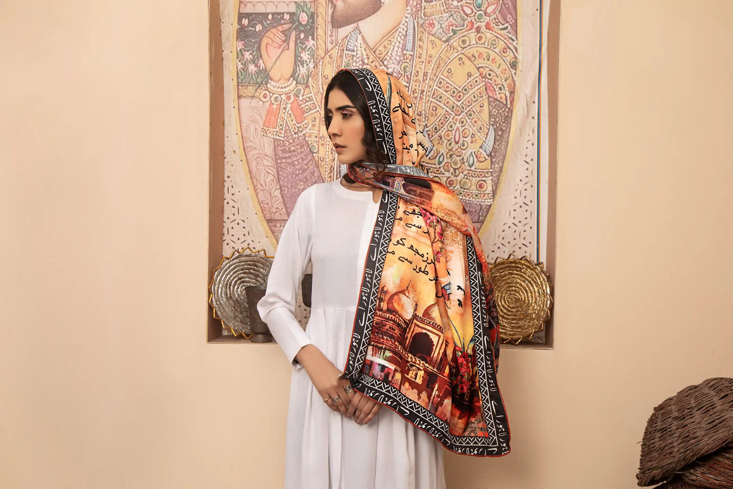 Lahore Silk Scarf