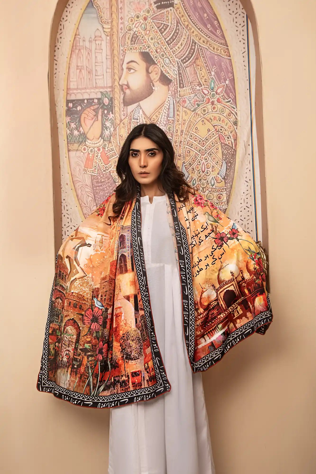 Lahore Silk Scarf