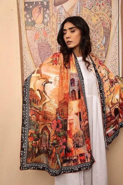 Lahore Silk Scarf
