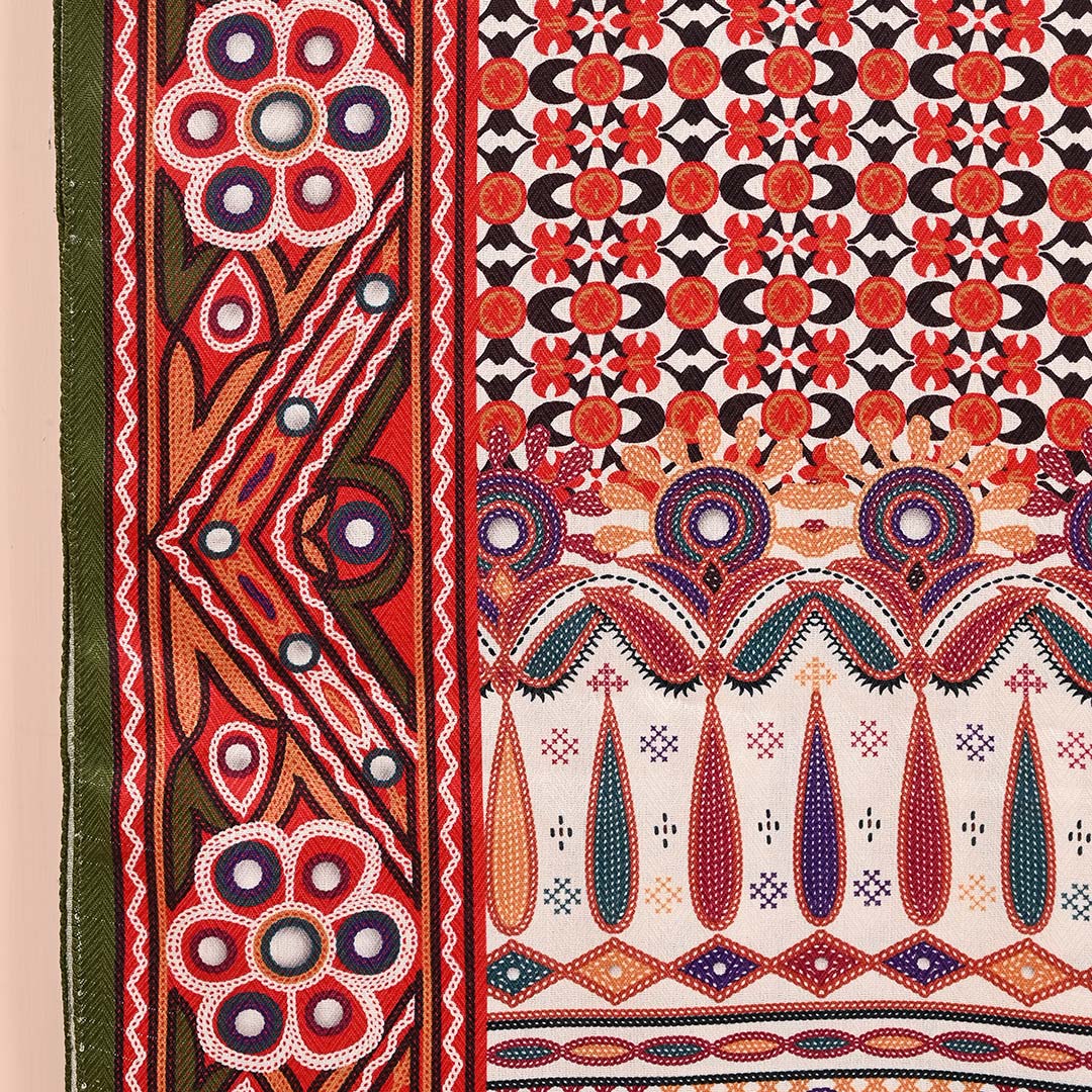 Orange Geometry | DNSH210028 - Zaymal