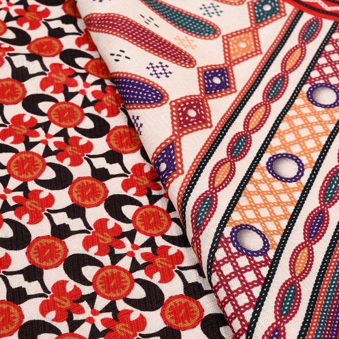 Orange Geometry | DNSH210028 - Zaymal