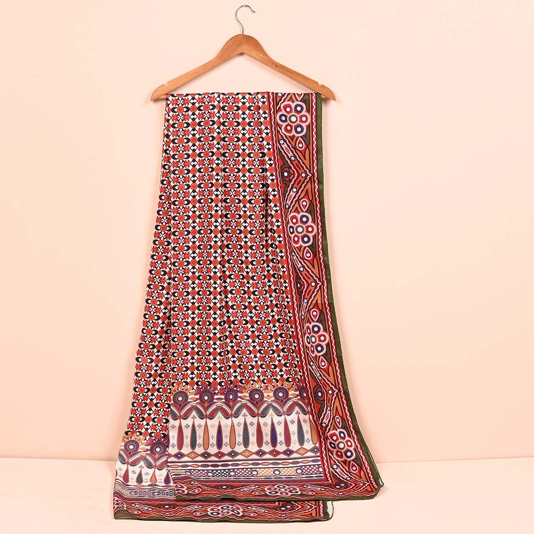 Orange Geometry | DNSH210028 - Zaymal