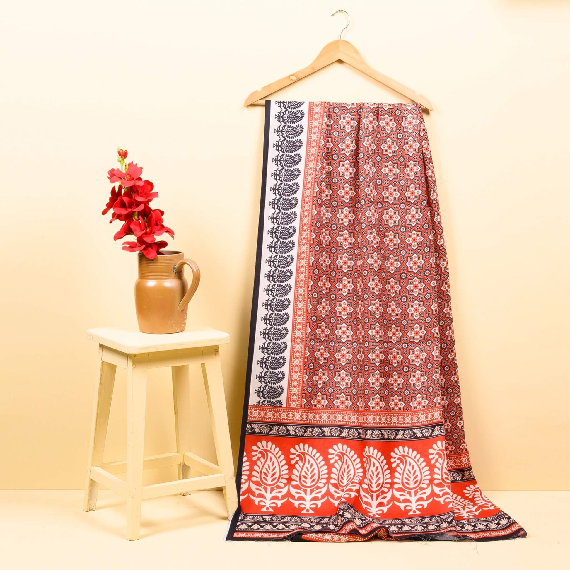 Orange Paisleys | DN SH210012 - Zaymal