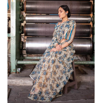 French Press Saree | Kar6 - Zaymal